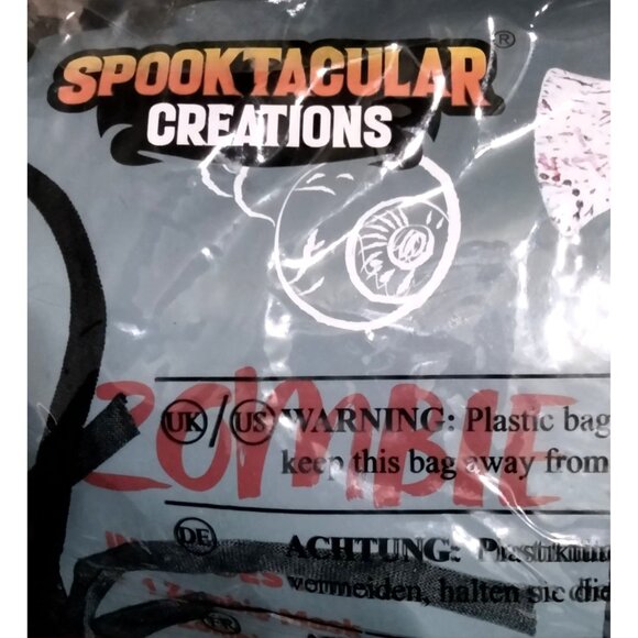 Spooktacular Creations Zombie Halloween Child Costume 5-Piece Set Large (10-12) - Picture 4 of 11